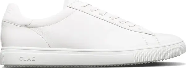 Clae Clae Bradley Essentials White Leather Unisex - Tenisice Clae - Bijela - CL20ABR01-WWL-4.5 - Size: 4.5