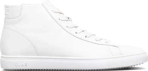 Clae Clae Bradley Mid Tripple White Leather Unisex - Cipele Clae - Bijela - CL21ABM02-WWL-4.5 - Size: 4.5
