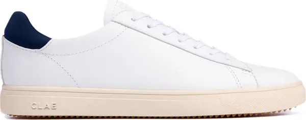 Clae Clae Bradley White Leather Muškarci - Tenisice Clae - Bijela - CLA01297-WHL-6.5 - Size: 6.5