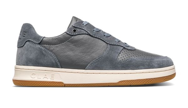 Clae Clae Bradley Malone Pearl Grey Suede
