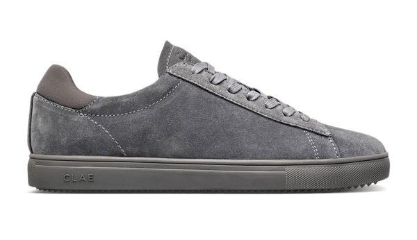 Clae Clae Bradley Tonal Pearl Grey Suede