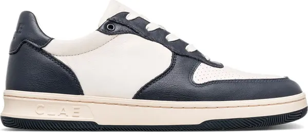 Clae Clae Malone Navy Leather Off-White Muškarci - Cipele Clae - Bijela - CL23AMA04-8 - Size: 8