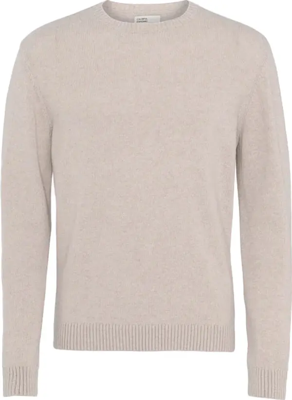 Colorful Standard Colorful Standard Classic Merino Wool Crew Ivory White Muškarci - Dukserice i džemperi s kapulja Colorful Standard - Svijetlo smeđa - CS5083-IW-XL - S