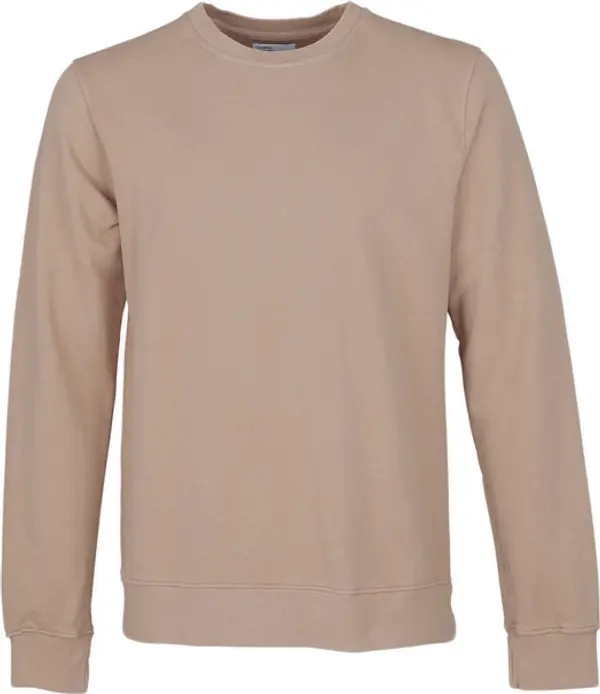 Colorful Standard Colorful Standard Classic Organic Crew Muškarci - Dukserice i džemperi s kapulja Colorful Standard - Svijetlo smeđa - CS1005-DK-S - Size: S