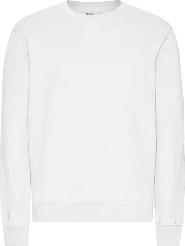 Colorful Standard Colorful Standard Classic Organic Crew Unisex - Dukserice i džemperi s kapulja Colorful Standard - Bijela - CS1005-OW-S - Size: S