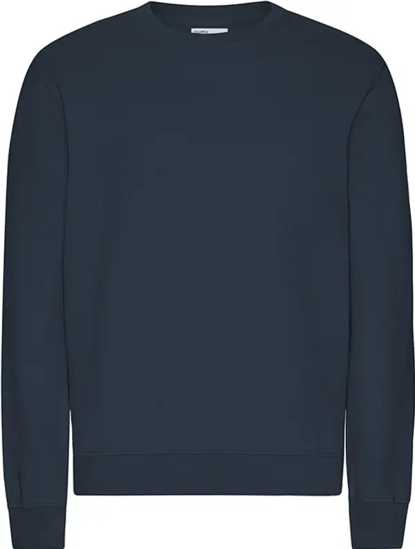 Colorful Standard Colorful Standard Classic Organic Crew Unisex - Dukserice i džemperi s kapulja Colorful Standard - Plava - CS1005-NB-S - Size: S