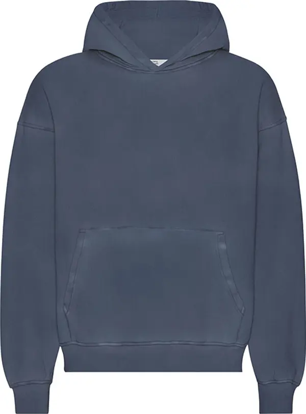 Colorful Standard Colorful Standard Organic Oversized Hood Unisex - Dukserice i džemperi s kapulja Colorful Standard - Plava - CS1015-NB-XL - Size: XL