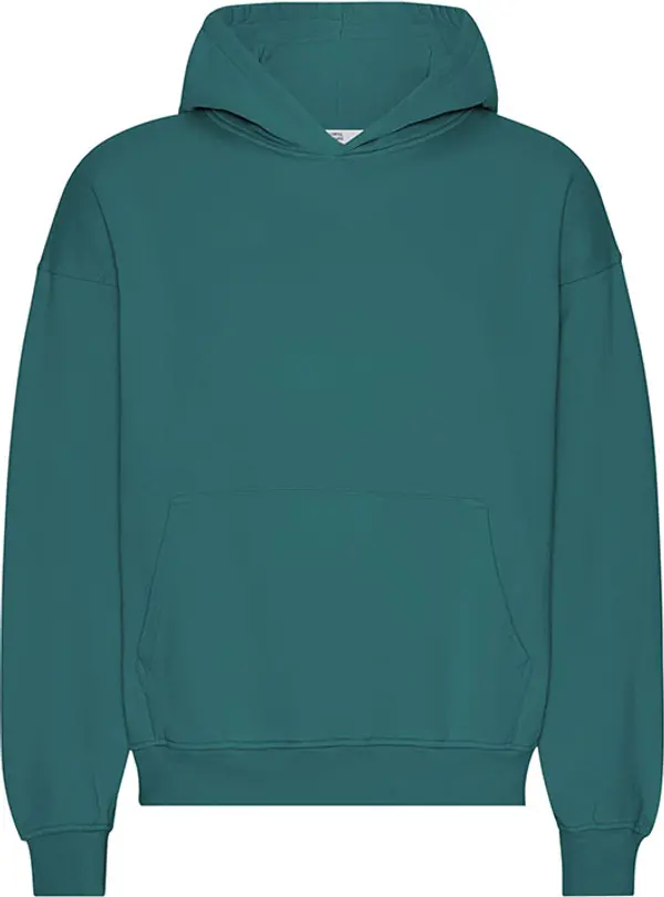Colorful Standard Colorful Standard Organic Oversized Hood Unisex - Dukserice i džemperi s kapulja Colorful Standard - Zelena - CS1015-OG-M - Size: M