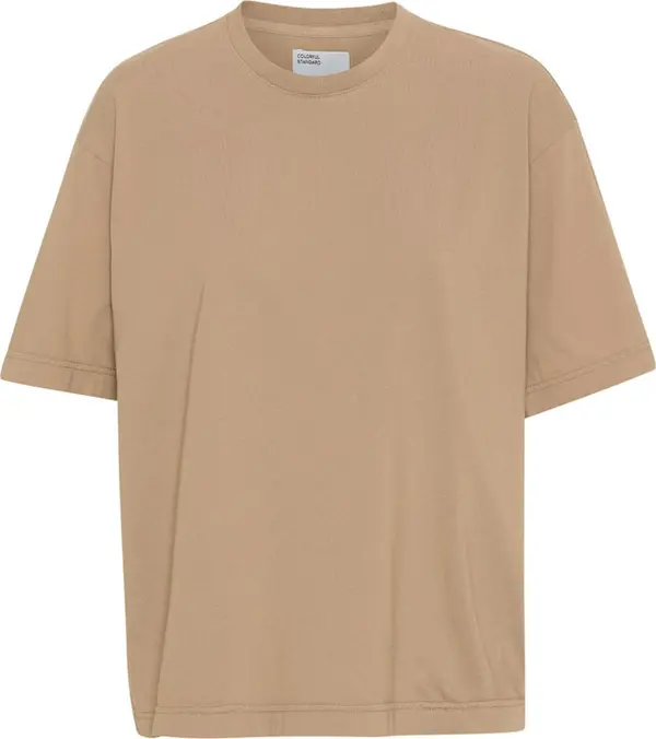 Colorful Standard Colorful Standard Oversized Organic T-Shirt Desert Khaki Muškarci - Majice Colorful Standard - Svijetlo smeđa - CS2056-DK-S - Size: S