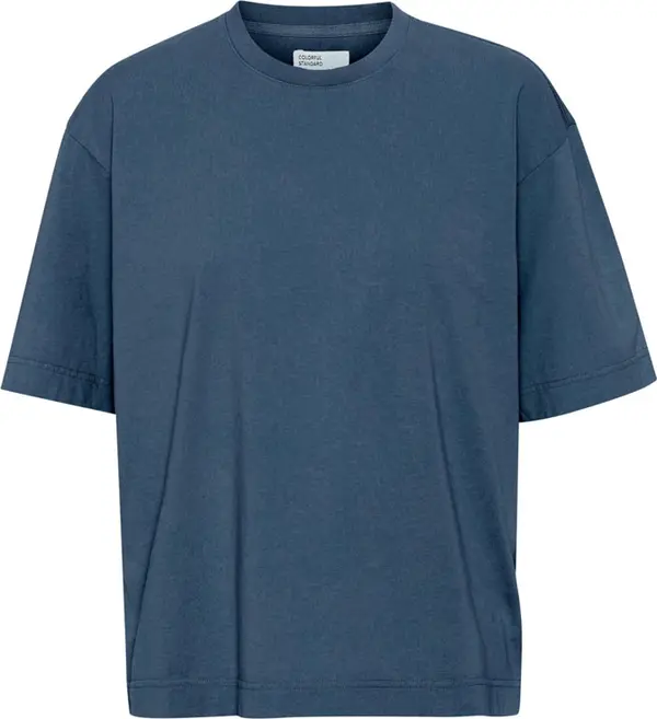 Colorful Standard Colorful Standard Oversized Organic T-Shirt Petrol Blue Muškarci - Majice Colorful Standard - Plava - CS2056-PB-S - Size: S