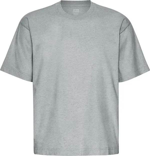 Colorful Standard Colorful Standard Oversized Organic T-Shirt Unisex - Majice Colorful Standard - Siva - CS2056-HG-S - Size: S