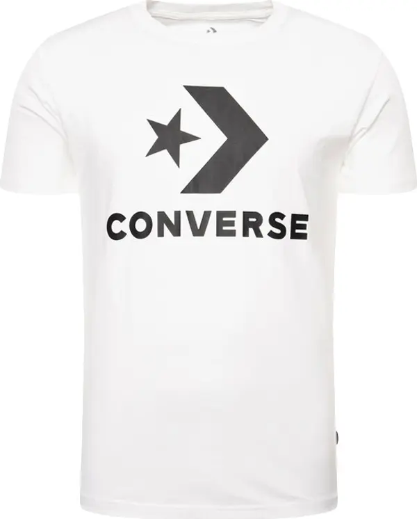 Converse Converse Center Front Nova Classic Tee Žene - Majice Converse - Bijela - 10021940-A01-S - Size: S