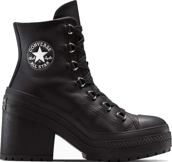 Converse Converse Chuck 70 De Luxe Heel Platform Leather Žene - Tenisice Converse - Crna - A15514C-5.5 - Size: 5.5