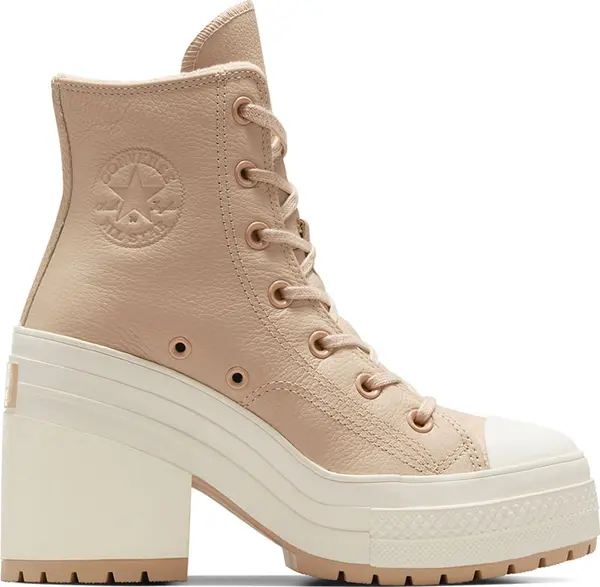 Converse Converse Chuck 70 De Luxe Heel Platform Weatherized Leather Žene - Tenisice Converse - Svijetlo smeđa - A12345C-4 - Size: 4