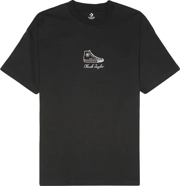 Converse Converse Chuck 70 Sneaker Tee Muškarci - Majice Converse - Crna - 10023256-A01-S - Size: S