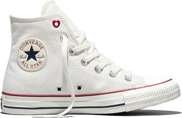 Converse Converse Chuck Taylor All Star Hearts Žene - Tenisice Converse - Bijela - A19055C-3 - Size: 3
