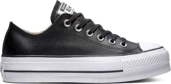 Converse Converse Chuck Taylor All Star Lift Clean Leather Low Top Žene - Tenisice Converse - Crna - 561681C-4 - Size: 4