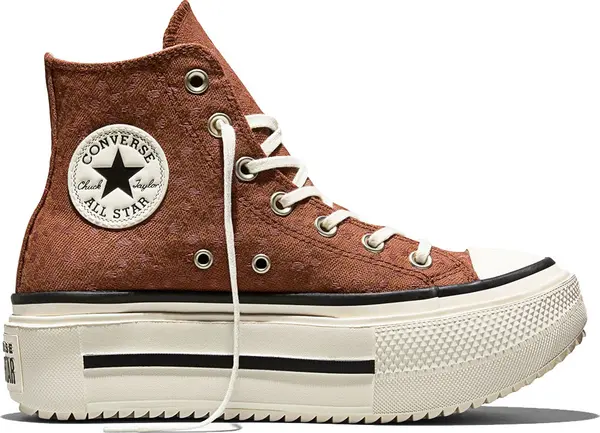 Converse Converse Chuck Taylor All Star Lift Double Stack Brown A17883C Žene - Tenisice Converse - Smeđa - A17883C-4 - Size: 4