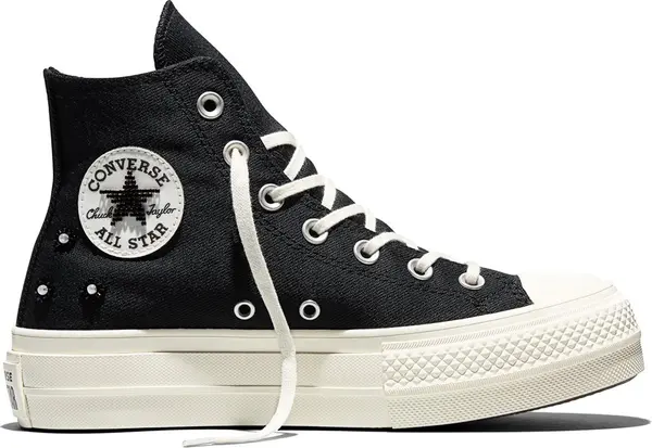 Converse Converse Chuck Taylor All Star Lift Platform Beads Žene - Tenisice Converse - Crna - A17787C-4 - Size: 4