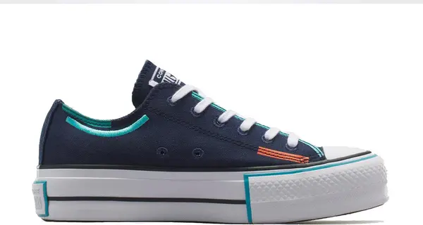 Converse Converse Chuck Taylor All Star Lift Platform Blue A07597C Žene - Tenisice Converse - Plava - A07597C-5.5 - Size: 5.5