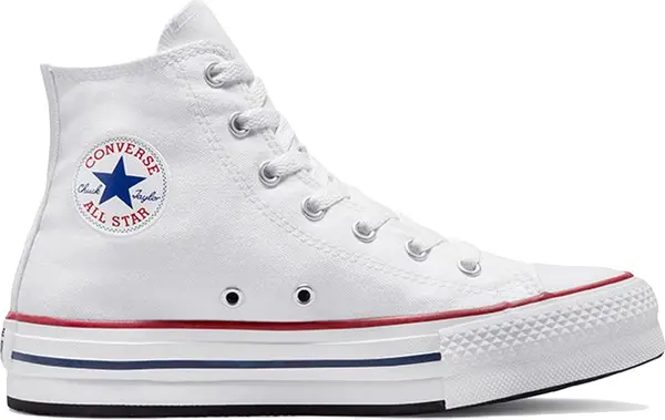 Converse Converse Chuck Taylor All Star Lift Platform Canvas High Top Big Kids Unisex - Tenisice Converse - Bijela - 272856C-3.5 - Size: 3.5