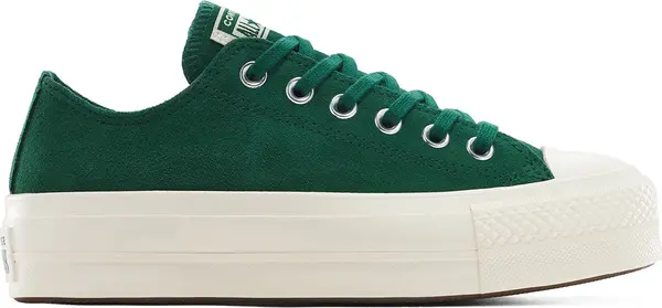Converse Converse Chuck Taylor All Star Lift Platform Colorful Suede Žene - Tenisice Converse - Zelena - A15533C-5 - Size: 5