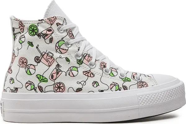 Converse Converse Chuck Taylor All Star Lift Platform High Top Žene - Tenisice Converse - Bijela - A07561C-4.5 - Size: 4.5