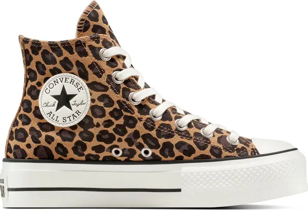 Converse Converse Chuck Taylor All Star Lift Platform Leopard Suede Žene - Tenisice Converse - Smeđa - A17979C-6.5 - Size: 6.5
