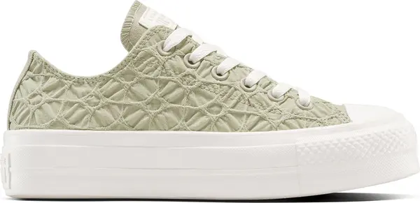 Converse Converse Chuck Taylor All Star Lift Platform Textured Material Žene - Tenisice Converse - Zelena - A13524C-6 - Size: 6