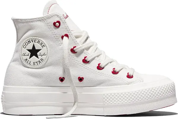Converse Converse Chuck Taylor All Star Lift Platform Valentine's Day White Žene - Tenisice Converse - Bijela - A19058C-3.5 - Size: 3.5