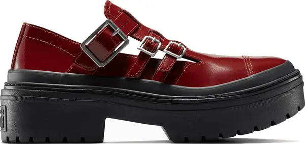 Converse Converse Chuck Taylor All Star Lugged Heel Mary Jane Platform Patent Leather Žene - Tenisice Converse - Crvena - A12984C-5 - Size: 5