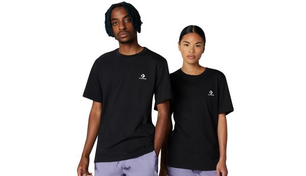 Converse Converse Go-To Embroidered Star Chevron Standard Fit T-Shirt