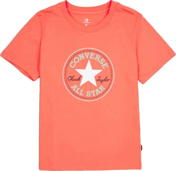 Converse Converse Core Converse Chuck Patch Tee Žene - Majice Converse - Roza - 10022560-A08-XS - Size: XS