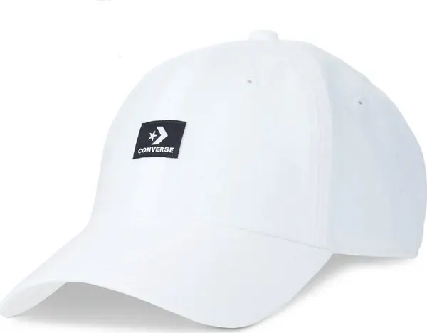 Converse Converse Day One Lockup Cap Unisex - Glavni pokrivači Converse - Bijela - 10027420-A04-One-size - Size: One size