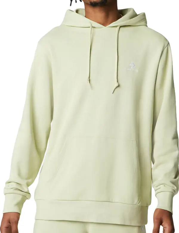 Converse Converse M Embroidered Star Chevron Pullover Hoodie Muškarci - Dukserice i džemperi s kapulja Converse - Zelena - 10020343-A26-M - Size: M