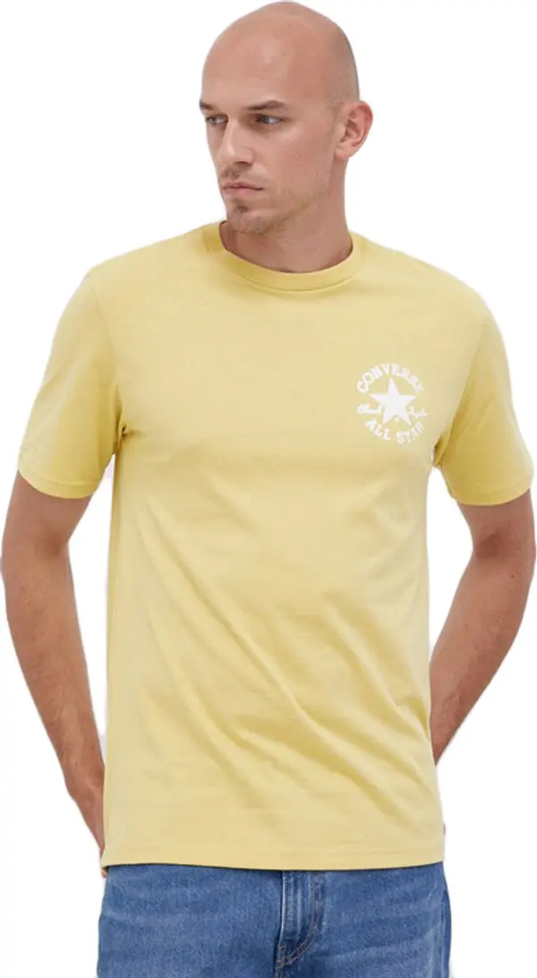 Converse Converse Stamped Chuck Taylor All Star T-shirt Muškarci - Majice Converse - Žuta - 10022042-A04-M - Size: M