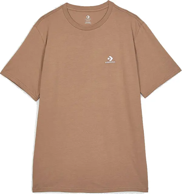 Converse Converse Standard Fit Left Chest Star Chevron Embroidered Tee Muškarci - Majice Converse - Smeđa - 10023876-A46-S - Size: S