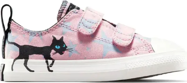 Converse Converse X CORALINE Chuck Taylor All Star Easy On Toddler Low Top Lotus Pink Djeca - Tenisice Converse - Roza - A12509C-21 - Size: 21