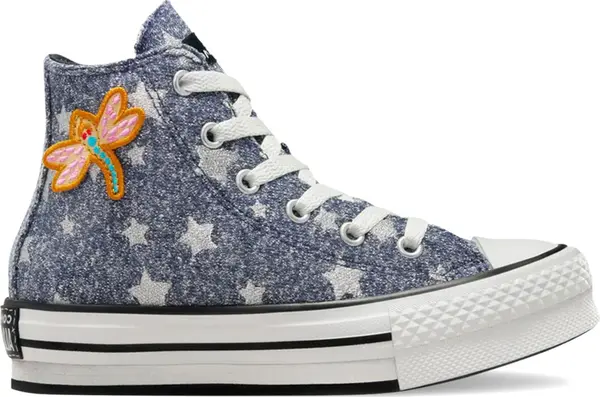 Converse Converse X CORALINE Chuck Taylor All Star EVA Lift Junior High Top Fresh Blueberry Djeca - Tenisice Converse - Plava - A12354C-29 - Size: 29