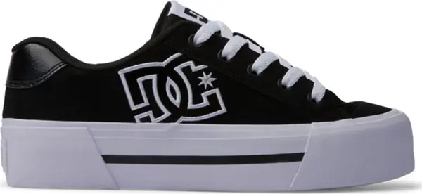 DC Shoes DC Shoes Chelsea Platform Žene - Tenisice DC Shoes - Crna - ADJS300310-BKW-6.5 - Size: 6.5