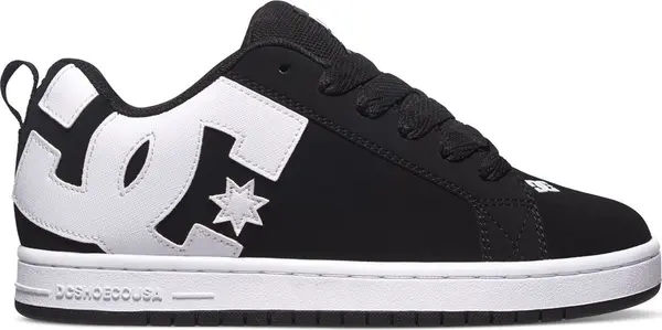 DC Shoes DC Shoes Court Graffik Black Muškarci - Tenisice DC Shoes - Crna - 300529-001-8 - Size: 8
