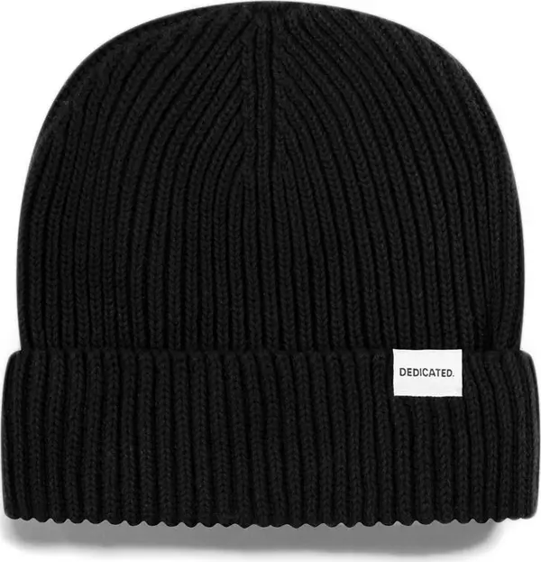 Dedicated Dedicated Beanie Lofoten Black Unisex - Glavni pokrivači Dedicated - Crna - 19962-One-size - Size: One size