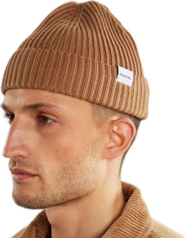 Dedicated Dedicated Beanie Lofoten Tiger Brown Unisex - Glavni pokrivači Dedicated - Smeđa - 19965-One-size - Size: One size