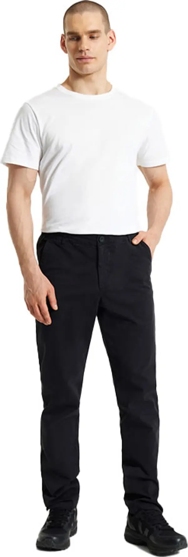 Dedicated Dedicated Chino Pants Sundsvall Black Muškarci - Hlače Dedicated - Crna - 18389-31 - Size: 31