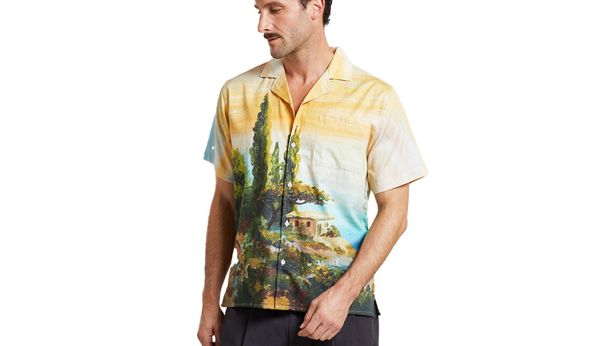 Dedicated Dedicated Shirt Marstrand Oceanview Multi Color