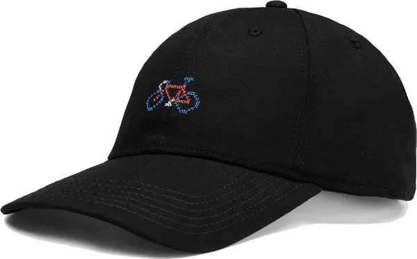 Dedicated Dedicated Sport Cap Stitch Bike Black Unisex - Glavni pokrivači Dedicated - Crna - 18704-One-size - Size: One size