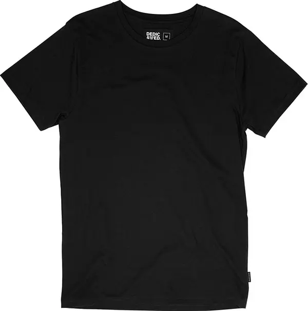 Dedicated Dedicated T-shirt Stockholm Base Black Muškarci - Majice Dedicated - Crna - 16280-S - Size: S