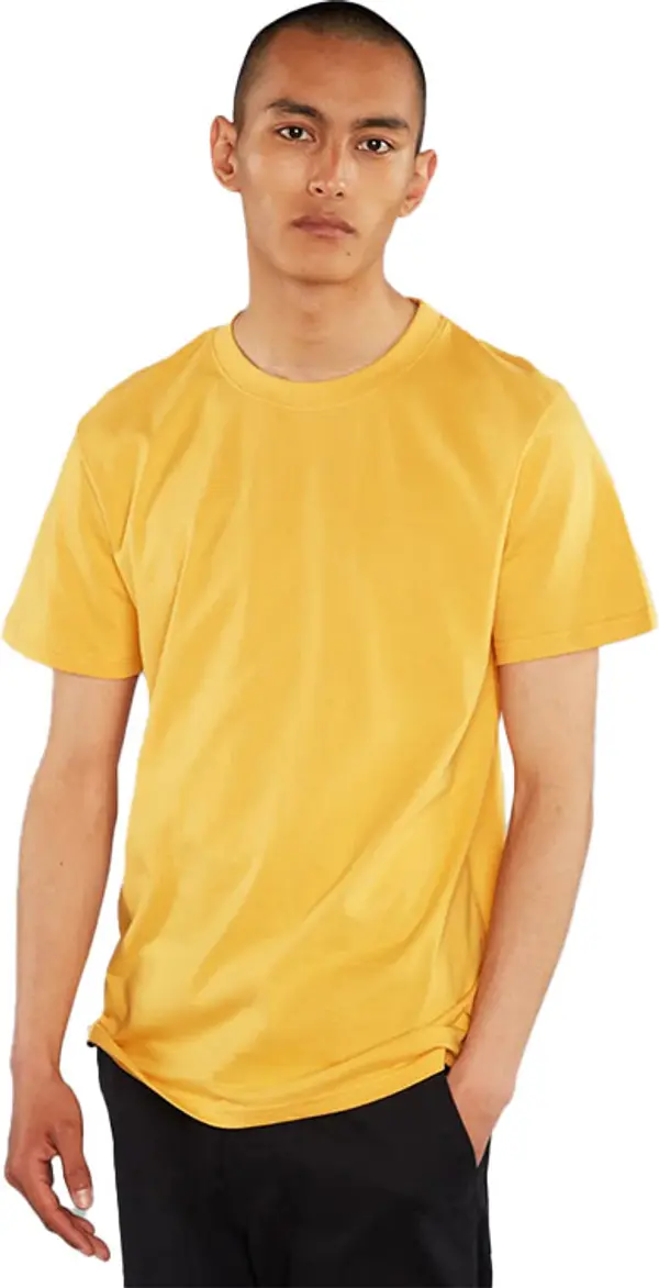 Dedicated Dedicated T-shirt Stockholm Base Honey Yellow Muškarci - Majice Dedicated - Žuta - 19375-M - Size: M