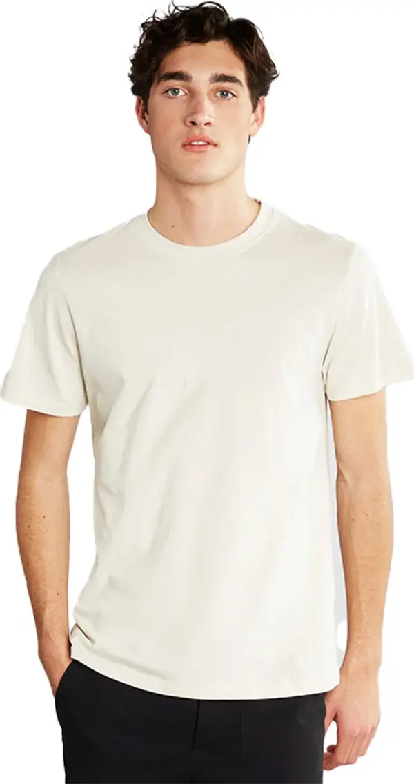 Dedicated Dedicated T-shirt Stockholm Base Oat White Muškarci - Majice Dedicated - Bijela - 20373-S - Size: S