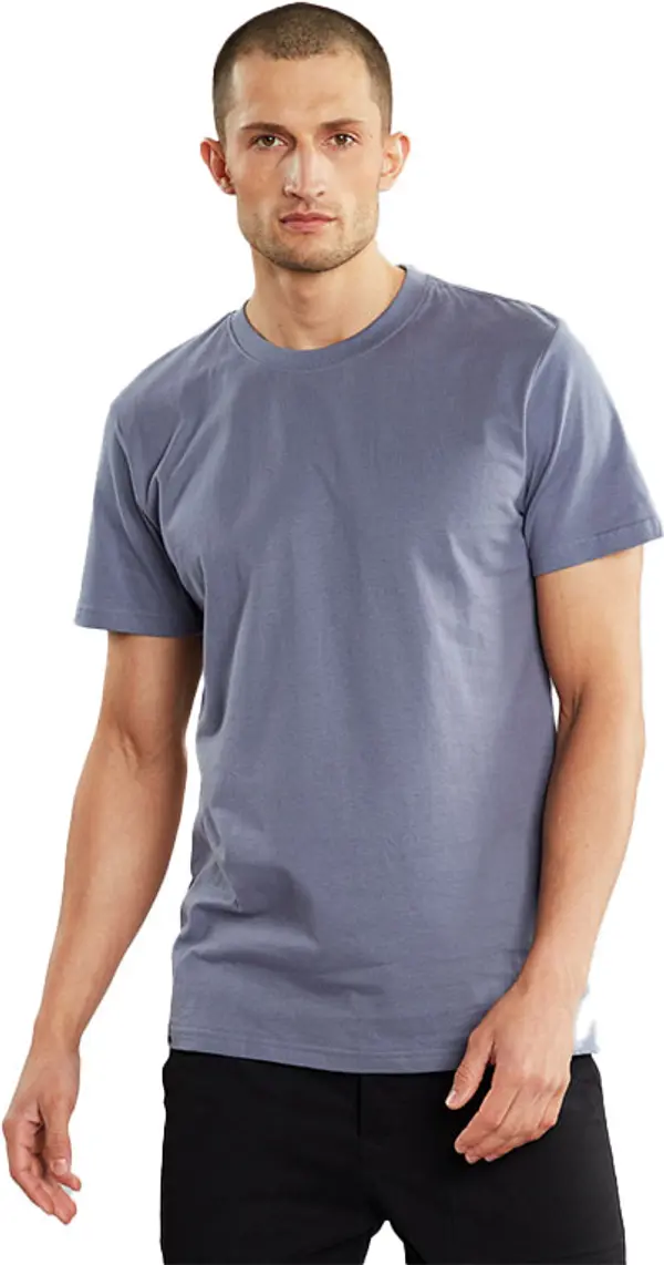 Dedicated Dedicated T-shirt Stockholm Base Stone Blue Muškarci - Majice Dedicated - Plava - 20375-S - Size: S